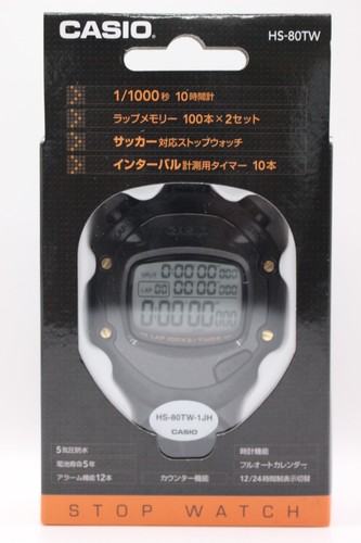 Casio 80tw 1jh - hs-80tw-1jh, cronometro