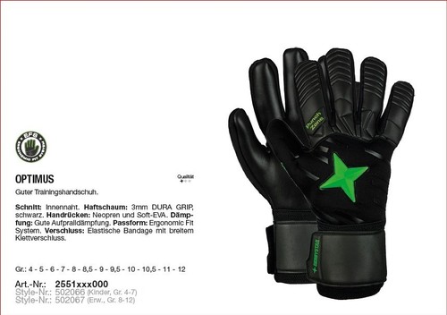 Guanto portiere derbystar - guanto,