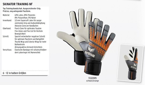 Guanto erima skinator - tw,