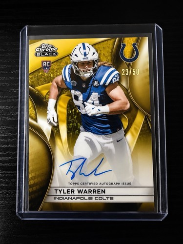 2025 topps chrome black tyler - topps,