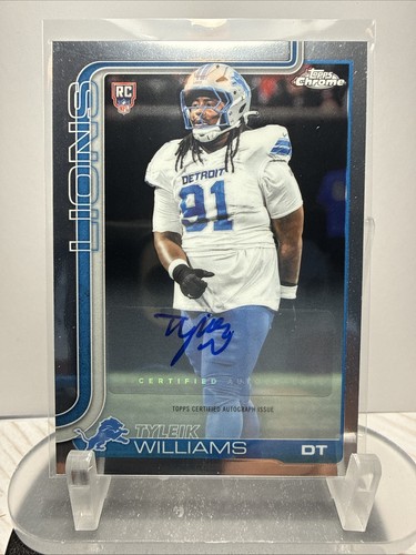 Tyleik williams 2025 - tyleik, topps