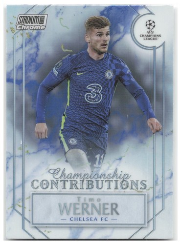Timo werner stadium club cromo - timo,