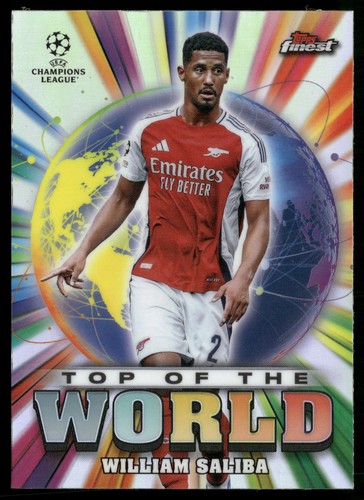 William saliba 2024 topps - william,
