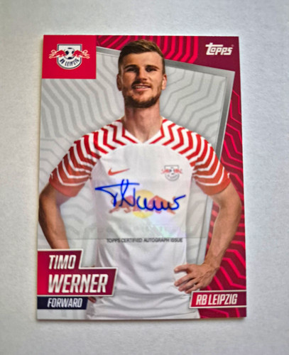 Autografo topps timo werner - autografo,