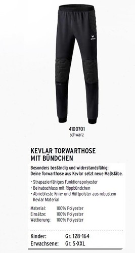 Erima portiere pants pantaloni