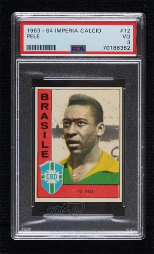 1963 imperia calcio pelé - calcio,