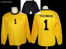 Maglia portiere gialla e