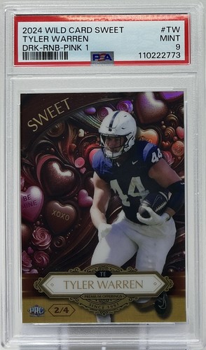 Tyler warren rookie psa - tyler,